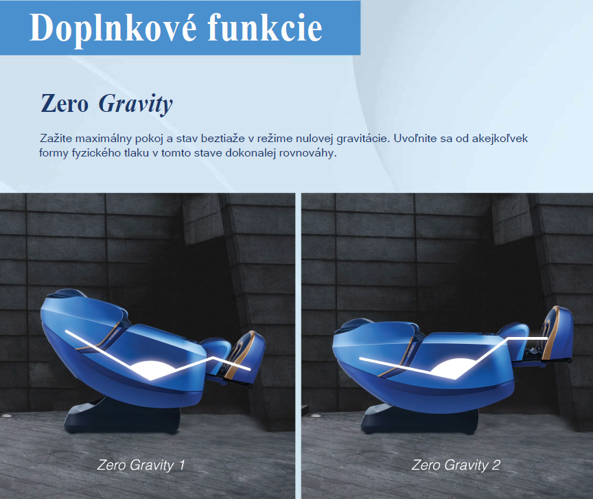 Masážne kreslo Ogawa Maestro AI 4D zero gravity Damico Trnava a Bratislava